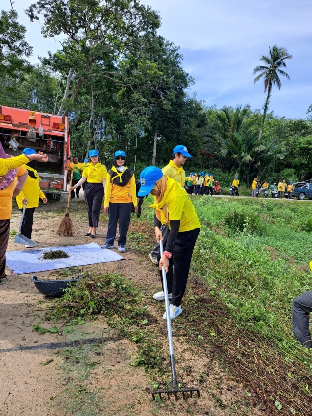 กิจกรรมรณรงค์รักษาความสะอาดในหมู่บ้านและตำบล