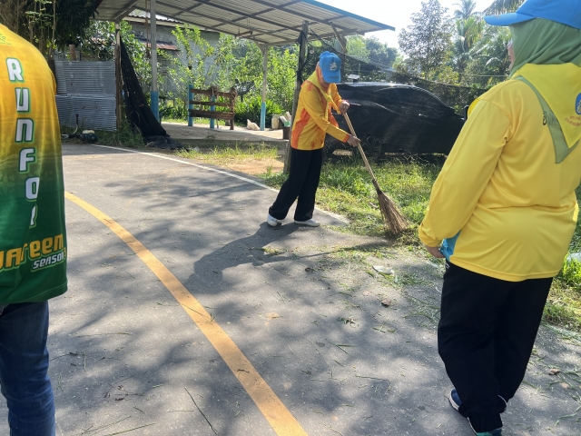 โครงการจัดระเบียบท้องถิ่น 1 อทป. 1 ถนนสวย ปลอดภัย