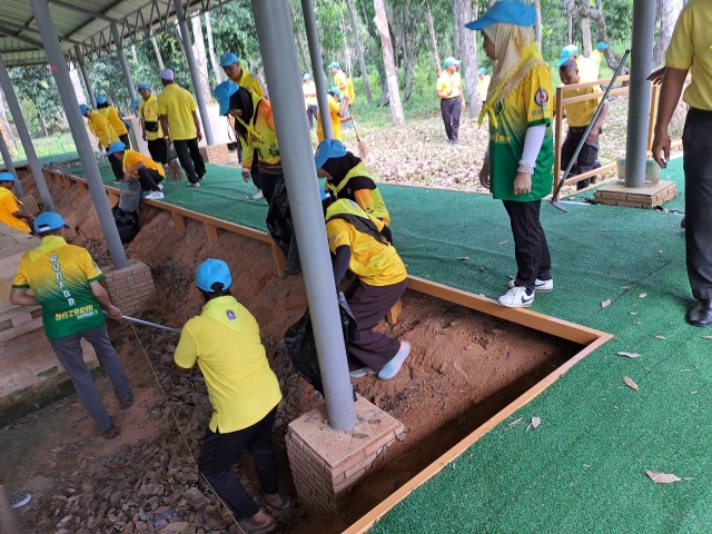 กิจกรรมรณรงค์รักษาความสะอาดในหมู่บ้านและตำบล