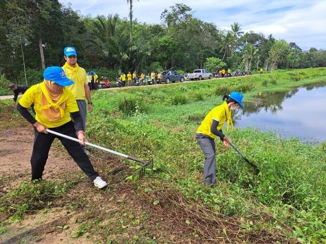 กิจกรรมรณรงค์รักษาความสะอาดในหมู่บ้านและตำบล