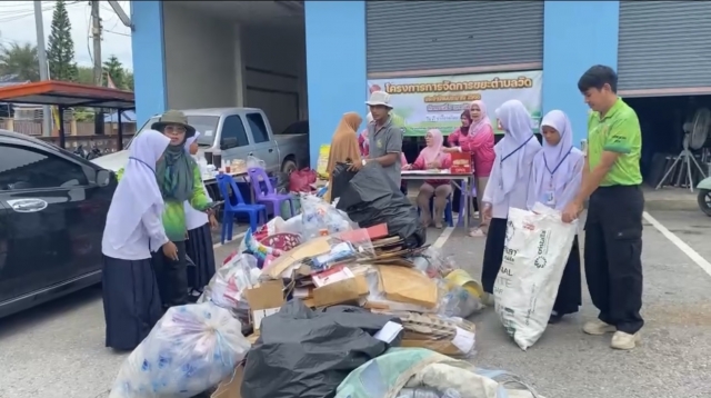 โครงการจัดการขยะตำบลวัด (กิจกรรมที่ 2 ตลาดนัดขยะ)