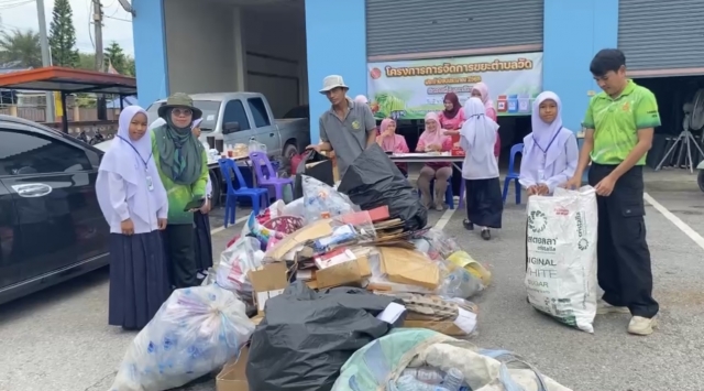 โครงการจัดการขยะตำบลวัด (กิจกรรมที่ 2 ตลาดนัดขยะ)