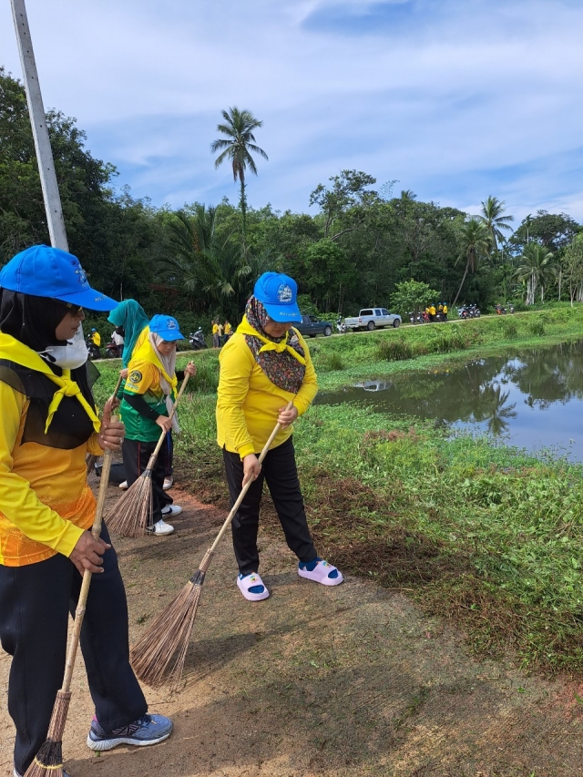 กิจกรรมรณรงค์รักษาความสะอาดในหมู่บ้านและตำบล