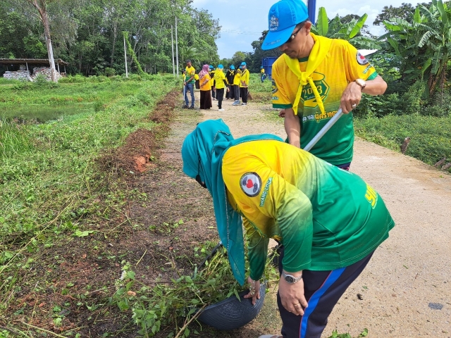 กิจกรรมรณรงค์รักษาความสะอาดในหมู่บ้านและตำบล
