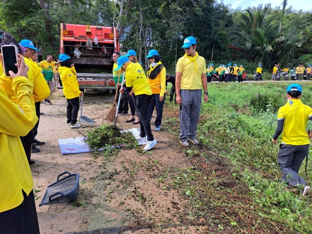 กิจกรรมรณรงค์รักษาความสะอาดในหมู่บ้านและตำบล