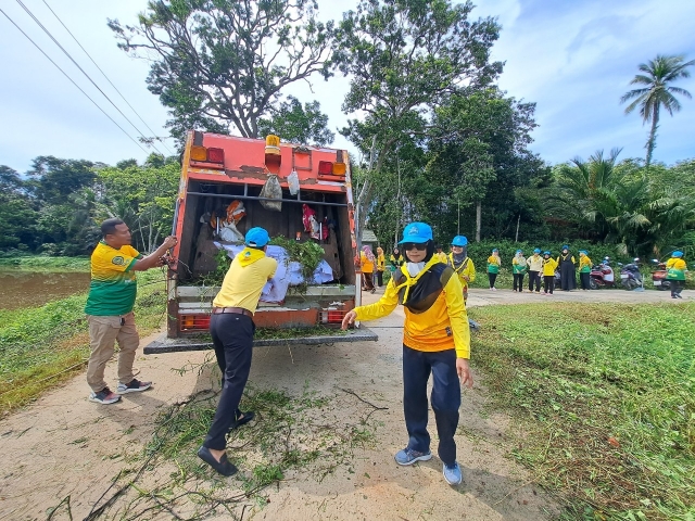 กิจกรรมรณรงค์รักษาความสะอาดในหมู่บ้านและตำบล