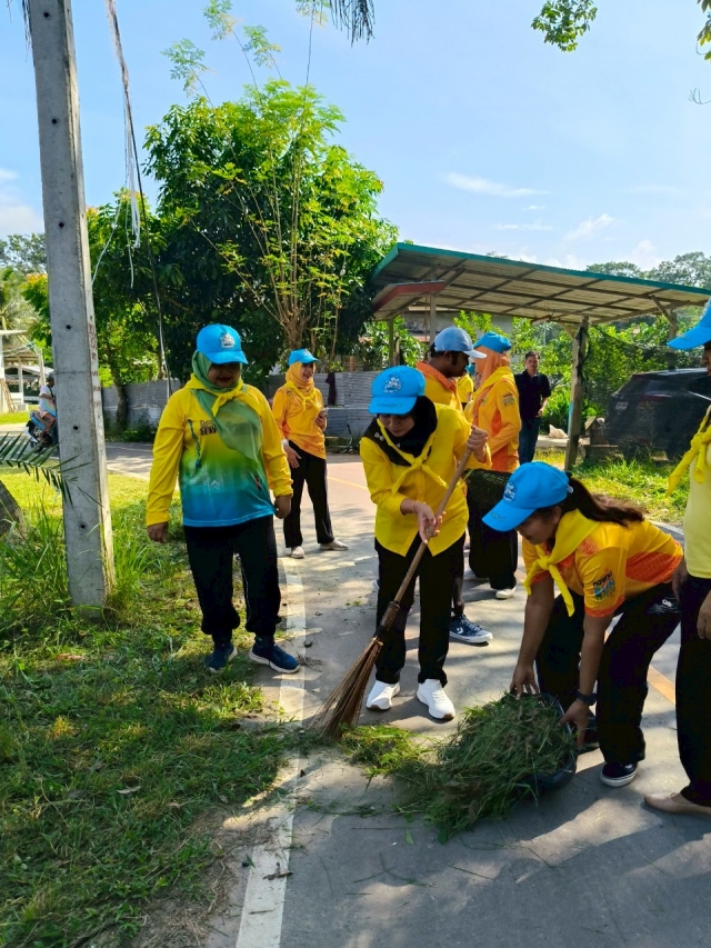 โครงการจัดระเบียบท้องถิ่น 1 อทป. 1 ถนนสวย ปลอดภัย