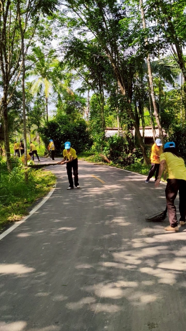 โครงการจัดระเบียบท้องถิ่น 1 อทป. 1 ถนนสวย ปลอดภัย