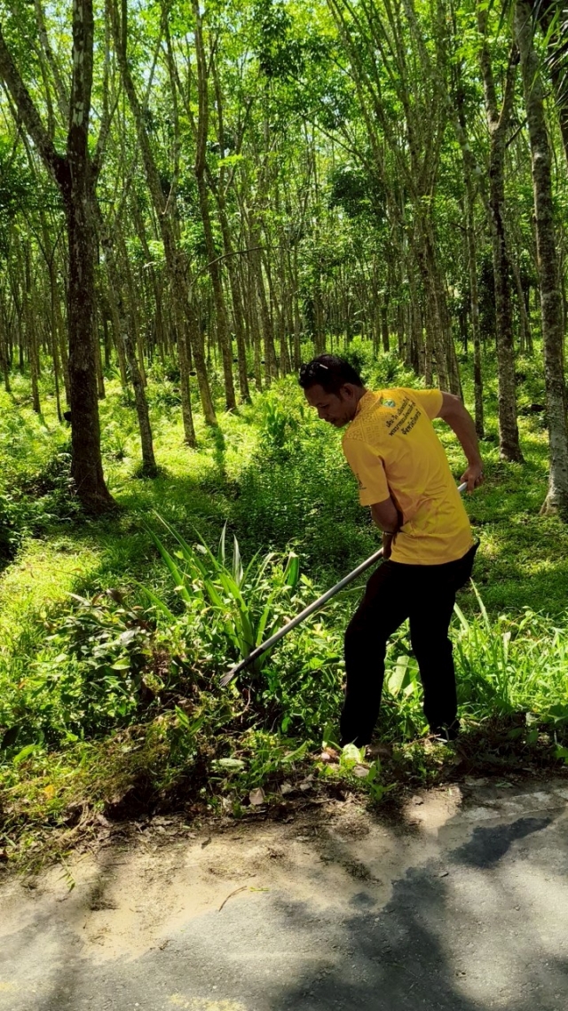 โครงการจัดระเบียบท้องถิ่น 1 อทป. 1 ถนนสวย ปลอดภัย