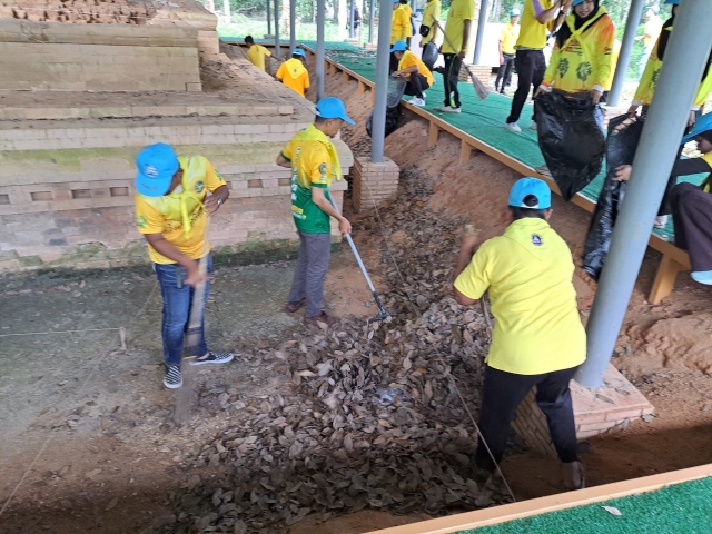 กิจกรรมรณรงค์รักษาความสะอาดในหมู่บ้านและตำบล