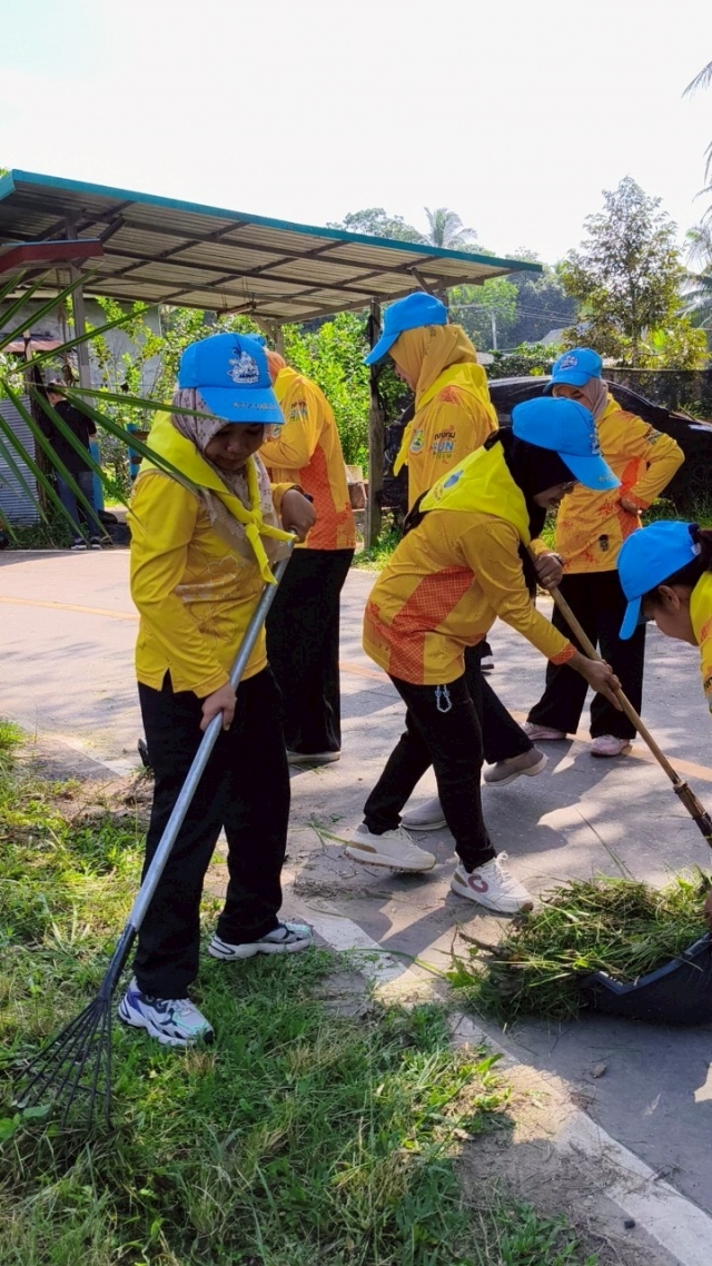 โครงการจัดระเบียบท้องถิ่น 1 อทป. 1 ถนนสวย ปลอดภัย