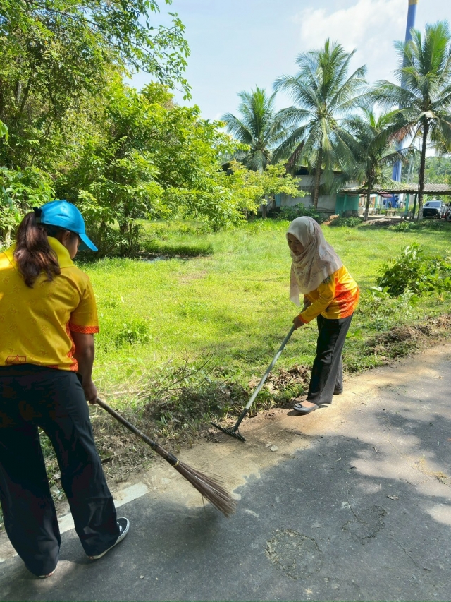 โครงการจัดระเบียบท้องถิ่น 1 อทป. 1 ถนนสวย ปลอดภัย