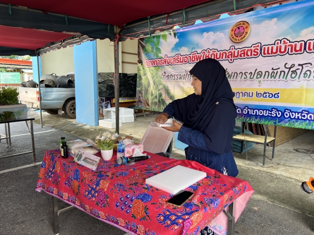 โครงการส่งเสริมอาชีพให้กับกลุ่มสตรี แม่บ้าน และประชาชนทั่วไป ประจำปีงบประมาณ พ.ศ. 2568