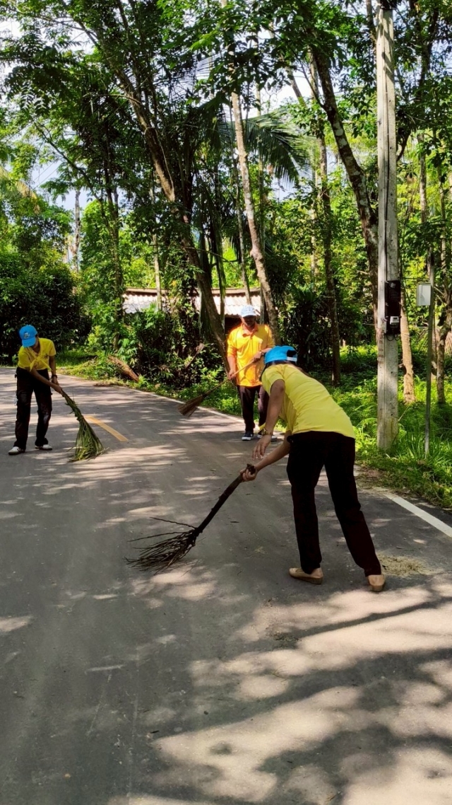 โครงการจัดระเบียบท้องถิ่น 1 อทป. 1 ถนนสวย ปลอดภัย