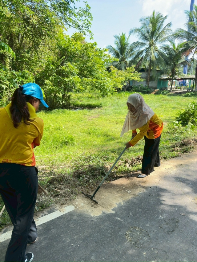 โครงการจัดระเบียบท้องถิ่น 1 อทป. 1 ถนนสวย ปลอดภัย