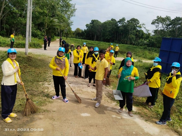 กิจกรรมรณรงค์รักษาความสะอาดในหมู่บ้านและตำบล