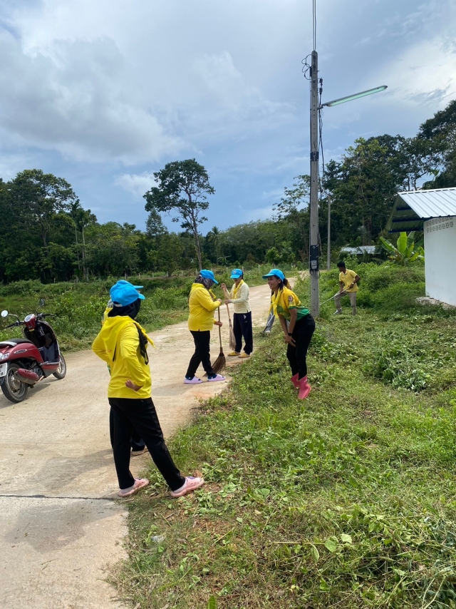 กิจกรรมรณรงค์รักษาความสะอาดในหมู่บ้านและตำบล