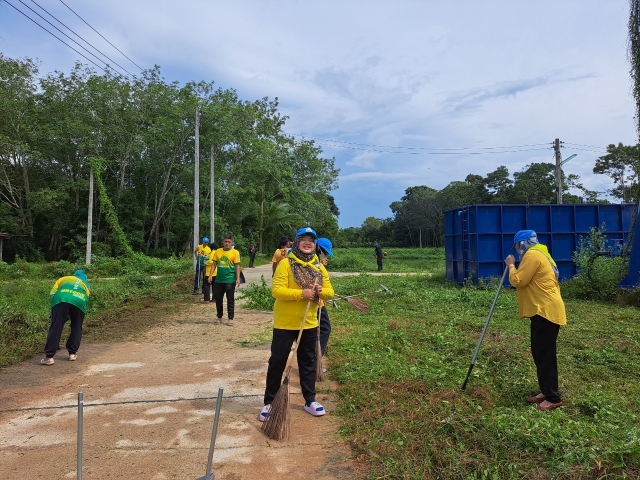 กิจกรรมรณรงค์รักษาความสะอาดในหมู่บ้านและตำบล