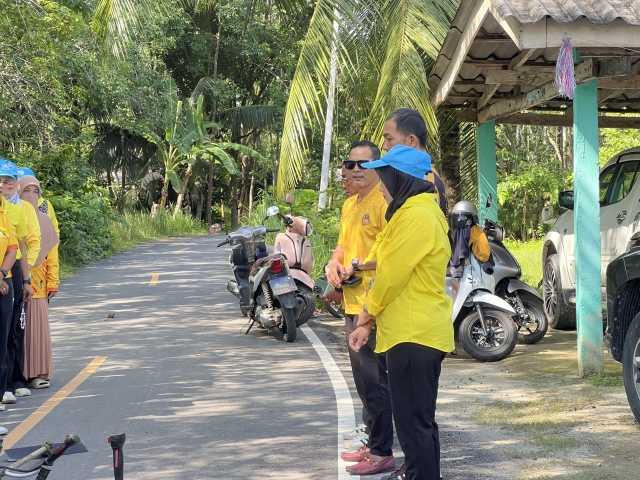 โครงการจัดระเบียบท้องถิ่น 1 อทป. 1 ถนนสวย ปลอดภัย