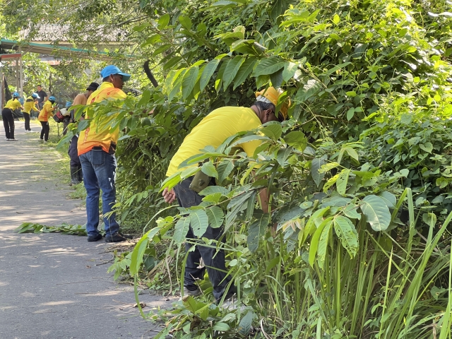 โครงการจัดระเบียบท้องถิ่น 1 อทป. 1 ถนนสวย ปลอดภัย