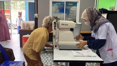 โครงการแว่นตาใส ใส่ใจสุขภาพตาผู้สูงอายุ ประจำปีงบประมาณ 2567